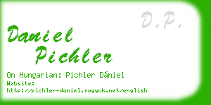 daniel pichler business card